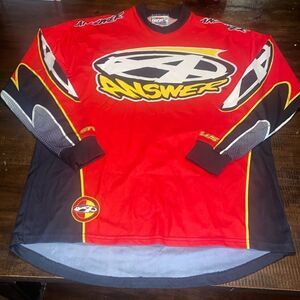 Vintage 90s ANSWER Men's Small Racing BMX Motorcycle